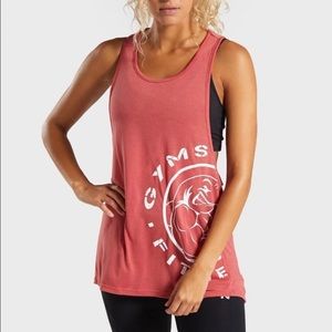 Gymshark Legacy Tank brick red size Medium